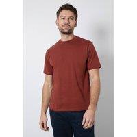 Burton Men's Burnt Brown Crew Neck T-Shirt | Size: Large