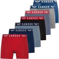 Kandor Men's Bambers Boxers 7 Pack | Size: Large
