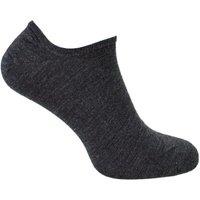 Steven Men's Merino Wool No Show Socks Invisible Low Cut Warm Footsies Socks in Grey | Size: 6-8