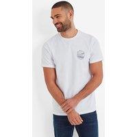 TOG24 Men's 'Country' T-Shirt in White | Size: Large