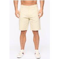 Bewley&Ritch Men's Clarksten Cotton Stretch Regular Fit Chino Shorts in Light Stone | Size: 32