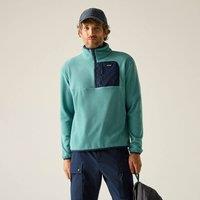 Regatta Men's Frankie Half Zip Fleece in Aqua | Size: 5XL