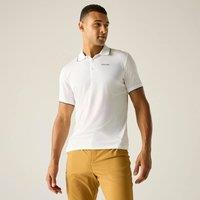 Regatta Men's Remex Active Polo Shirt in White | Size: 2XL