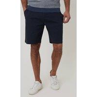 Threadbare Men's Cotton 3 Pocket Stretch Chino Shorts in Navy | Size: 34R