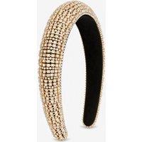 Jon Richard Women's Gold Plated Statement Crystal Headband