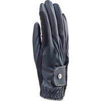 Aubrion Women's Stadium Riding Gloves in Navy | Size: Medium