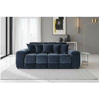 Stratus Interiors Jacob Modern Bubble Cloud Sofa for Stylish Living Rooms in Dark Grey