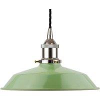 SE Home Mint Green Small Trinity Metal Pendant Light - Nickel - Black Twisted