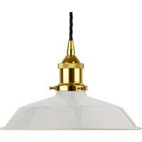SE Home Pale Grey Small Trinity Metal Pendant Light - Gold - Black Twisted