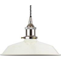 SE Home Clay White Small Trinity Metal Pendant Light - Nickle - Grey Twisted