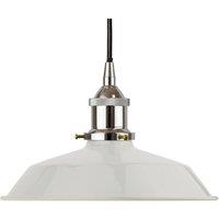 SE Home Pale Grey Small Trinity Metal Pendant Light - Nickle - Black Round