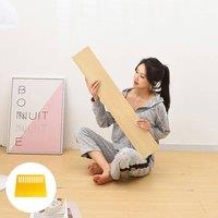 Ventryn 5m Self-Adhesive Wood Effect Vinyl Flooring for Kitchen & Bathroom in Yellow