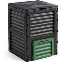 EONLION 300L Garden Composter Bin in Black