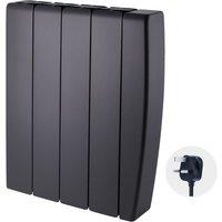 TCP Smart 1000W Black Ceramic Panel Electric Radiator