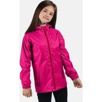 Regatta 'Pack It' Waterproof Packable Shell Jacket in Dark Pink | Size: 2 Years