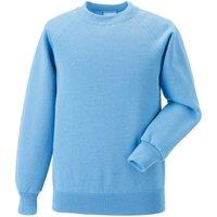 Jerzees Schoolwear Jerzees Schoolgear Raglan Sleeve Sweatshirt Pack of 2 in Blue | Size: 3-4 Years