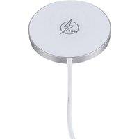 Living and Home Magnetic Wireless Charger in Silver