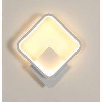 Pheashine Modern LED Wall Light 3000K Lighting Fixture 17W in White