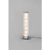 BHS Lighting Glow Galaxy Table Lamp in Silver