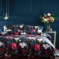 Portfolio Home Lily Tropics Multi Duvet Cover Set | Size: Double