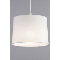 BHS Lighting Mira Small Linen Easy Fit Light Shade in Natural | Size: 25 cm diameter x 19 cm high