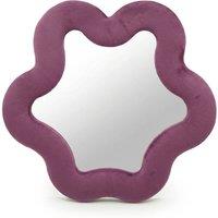Serenityy Soft Squiggly Star Mirror - Mauve 33 x 31 x 2.3 cm | Size: 0.5m x 1m