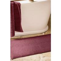 CHRISTY 'Highgate' Turkish Cotton Luxurious Bath Rugs in Maroon