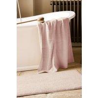 CHRISTY 'Highgate' Turkish Cotton Textured Towels in Rose | Size: Bath Sheet