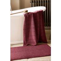 CHRISTY 'Highgate' Turkish Cotton Textured Towels in Maroon