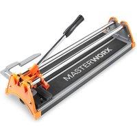 MasterWorx Tile Cutter 430mm - Manual Tile Cutter For Ceramic Tiles in Grey