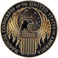 FANTASTIC BEASTS Magical Congress of the United States of America Limited Edition Medallion in Metallics