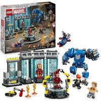Lego Super Hero Marvel Iron Man's Laboratory Hall Of Armour 384 Piece Set