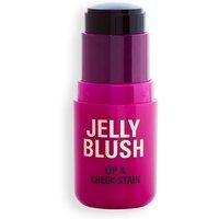 Revolution Jelly Blush Stick Lip & Cheek Stain 5.5G in Cherry Red
