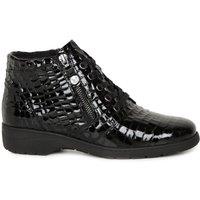 Caprice Women's 'Amanda' Ankle Boots in Black | Size: 7.5