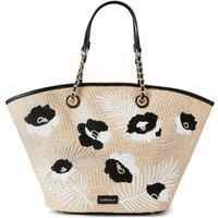 Carvela Women's 'Giorgia Flower Tote' Bag in Natural