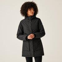 Regatta Women's Voltera Heated Waterproof Walking Jacket in Black | Size: 16