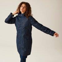 Regatta Women's Romine II Waterproof Parka Jacket in Mid Navy | Size: 8