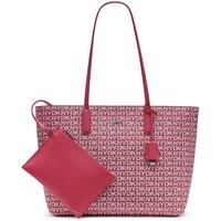 DKNY Women's Saige Top Zip Tote Bag Pink in Hot Pink