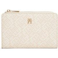 Tommy Hilfiger Women's Icon Bifold Wallet Monoplay Neutral Mix in Natural