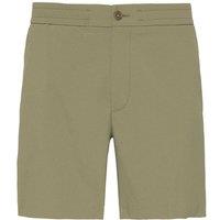 Calvin Klein Men's Straight Seersucker Elastic 7" Shorts Khaki | Size: 32R
