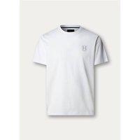 Hackett Men's Heritage H Small Logo White | Size: XL