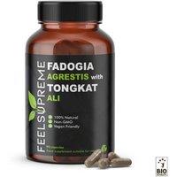 Feel Supreme Tongkat Ali with Fadogia Agrestis 90 Caps in Black