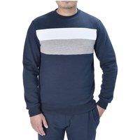 Smart Living Men's Soft Crew Neck Fleece Sweatshirt for Casual Everyday Comfort in Navy | Size: Small