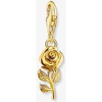THOMAS SABO Women's Gold Plated Rose Charm 2077-413-39