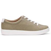 Hotter Women's 'Molly' Plimsolls in Light Khaki | Size: 7.5
