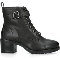 Carvela Women's 'Snug' Leather Boots in Black | Size: 3