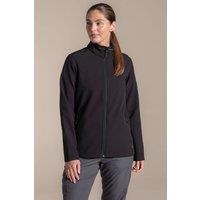 Craghoppers Women's Expert Basecamp II Softshell Jacket in Black | Size: 12
