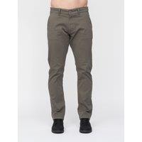Duck&Cover Moretor Men's Slim-Fit Lightweight Stretch Canvas Chinos with Secure Penny Pocket in Olive | Size: 38S