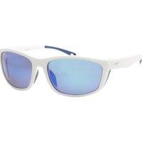 Maui Jim Men's MJ0869S-002 Nuu Landing Aviator/Navigator Sunglasses in White