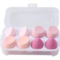 SHEONLY 8Pcs Makeup Sponge Beauty Blender Set